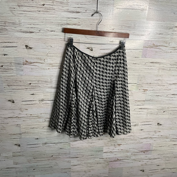 White House black market swing skirt size 2 black gray - Picture 6 of 10